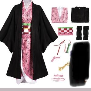 NEZUKO KAMADO COSPLAY COSTUME / Anime Demon Slayer